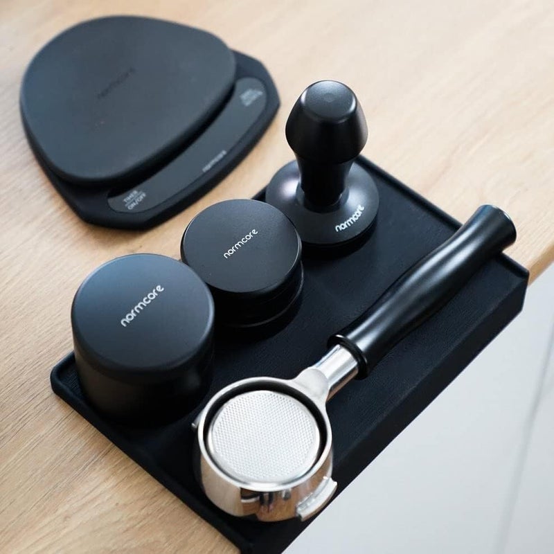 Normcore 58.5mm Coffee Distribution Tool - Espresso Coffee Leveler Tool for 58mm Portafilter - Barista Espresso Accessories - Adjustable Depth - Stainless Steel base - Distributor Stand - Image 5